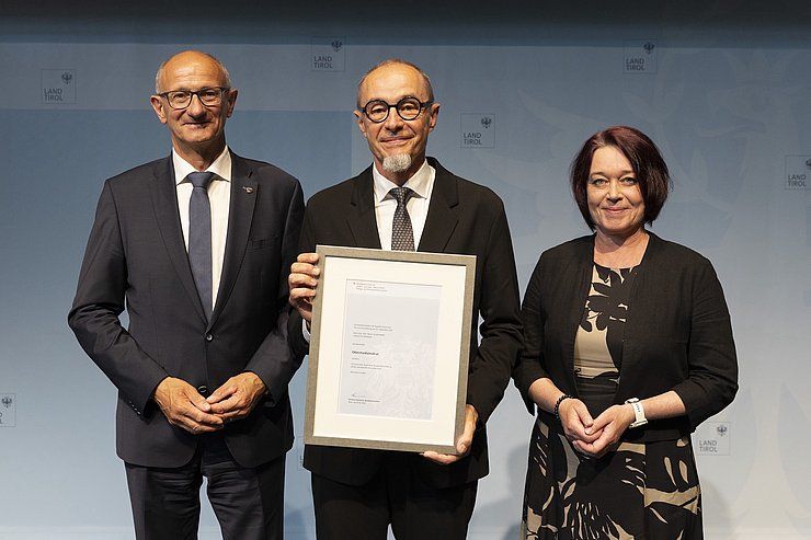 Land Tirol überreichte Bundesauszeichnungen