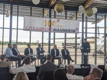 Festakt 100 Jahre City Airport Mannheim