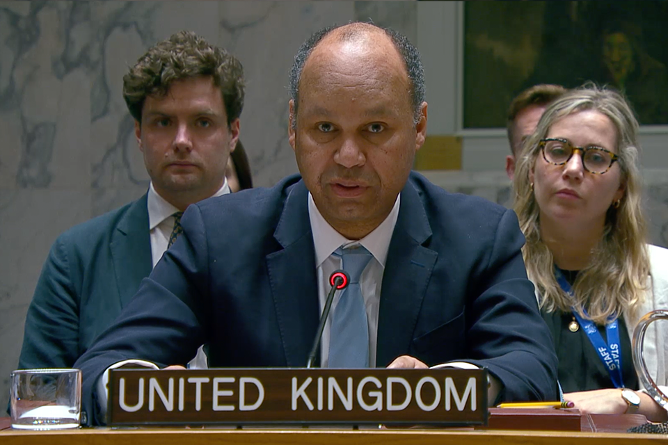 Israel’s decision to expand its ground operations further into Lebanon undermines work to disarm Hizballah and threatens Lebanon’s sovereignty: UK statement at the UN Security Council
