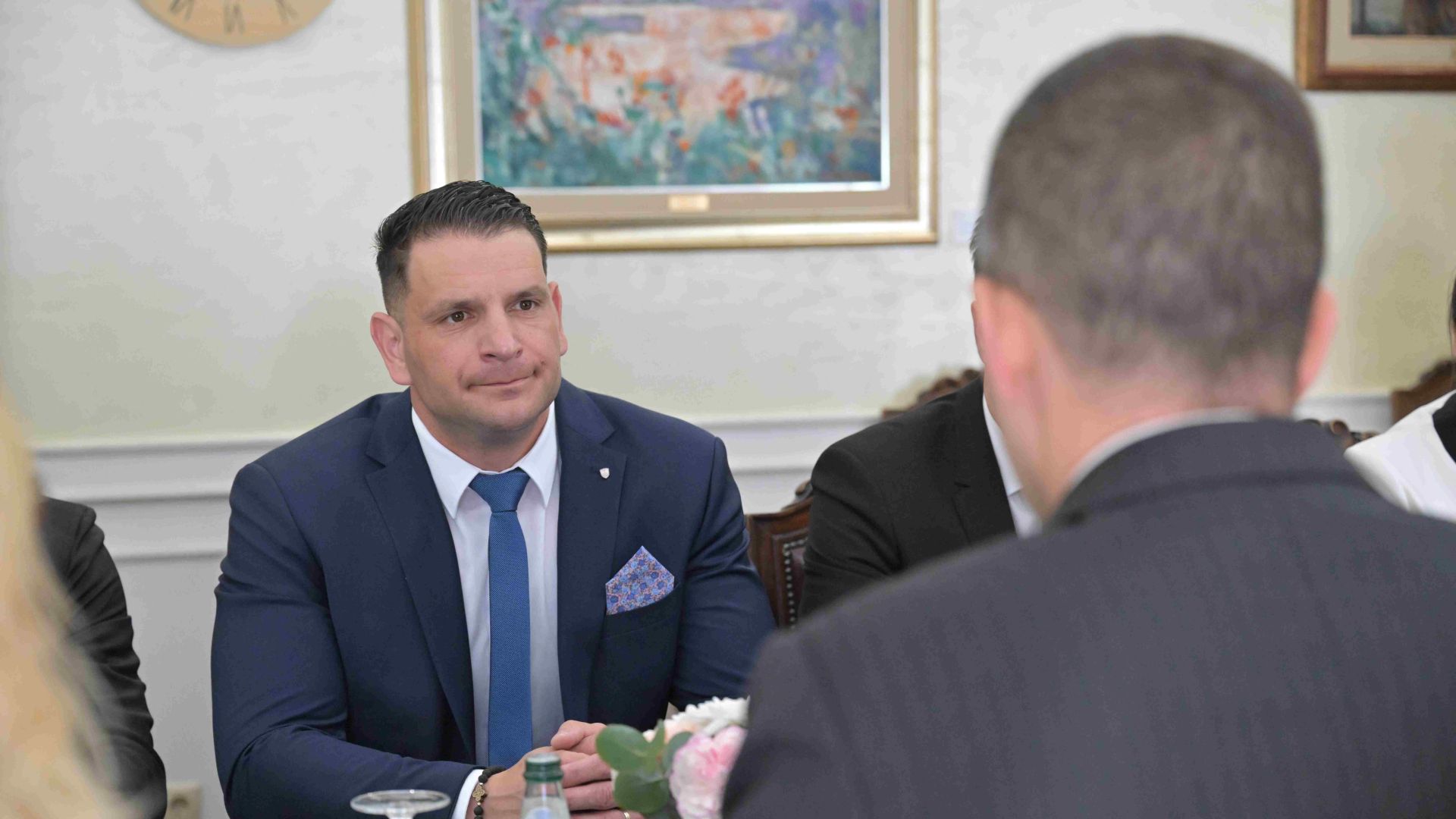Министар Ђурић разговарао са председником Државног збора Словеније Зораном Стевановићем