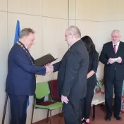 Rektor prijal jubilantov: Poďakoval im za roky práce a oddanosti