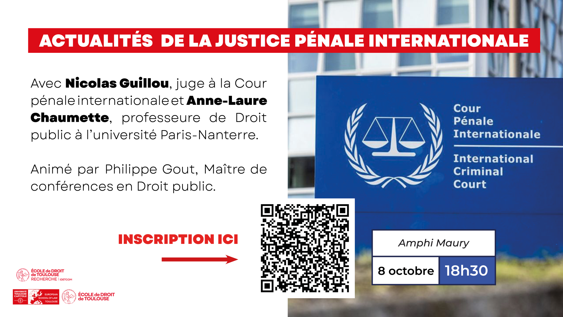 Actualités de la justice pénale internationale