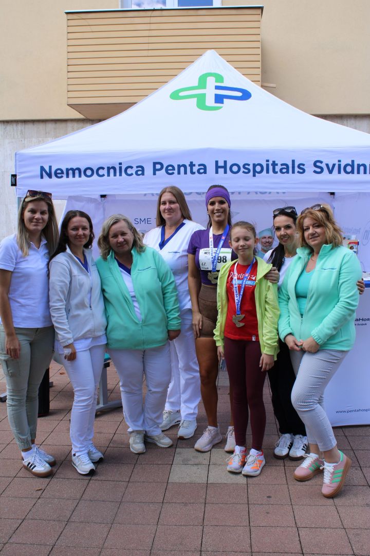 Nemocnica Penta Hospitals Svidník na Dukelskom behu mieru