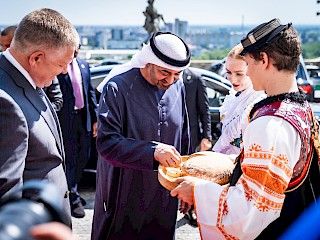 Spoločné vyhlásenie pri príležitosti návštevy prezidenta Spojených arabských emirátov v Bratislave