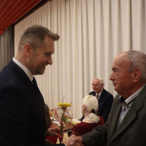 Mesto Senica s úctou privítalo svojich tohtoročných jubilantov