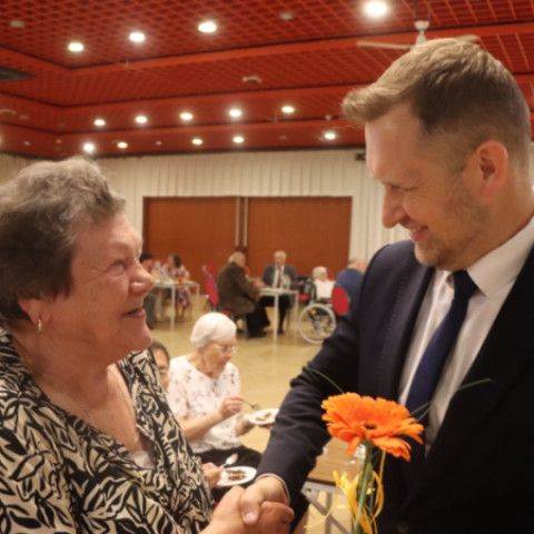 Mesto Senica s úctou privítalo svojich tohtoročných jubilantov