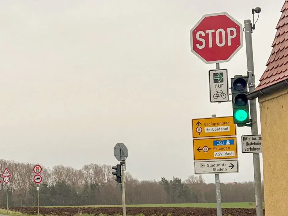 Grünpfeil sorgt für mehr Radverkehrsfluss