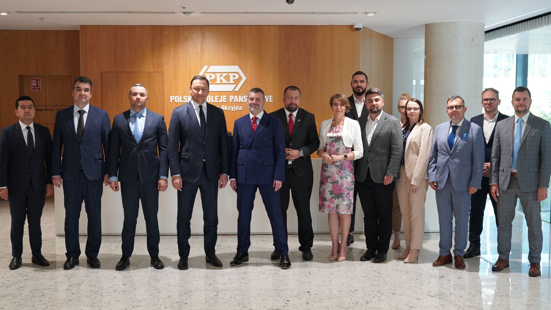 Spotkanie przedstawicieli polskich spółek kolejowych z delegacją Kolei Uzbekistanu