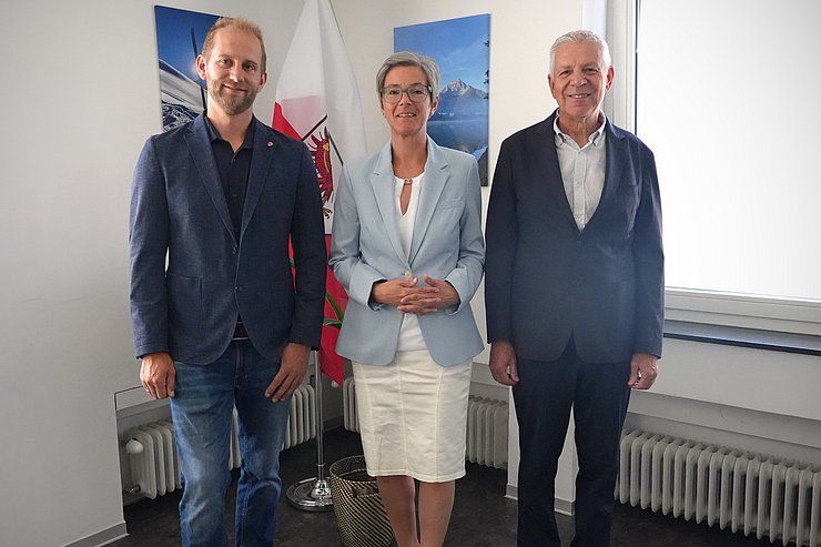 Angelobung der neuen Gemeindeführung von Patsch