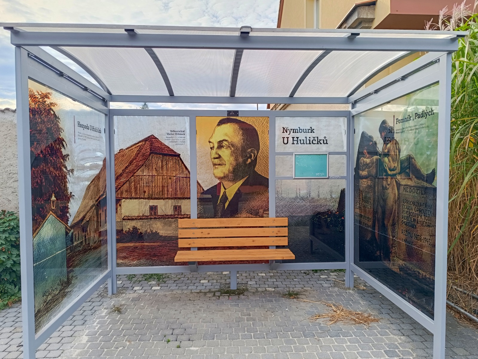 Zastávky v Drahelicích ožily příběhy místní historie