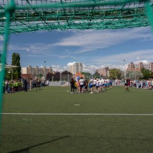 Slávnostné odovzdanie výsledkov projektu „Športový areál ZŠ Mlynská – 1. etapa“ spolufinancovaného z Programu Slovensko