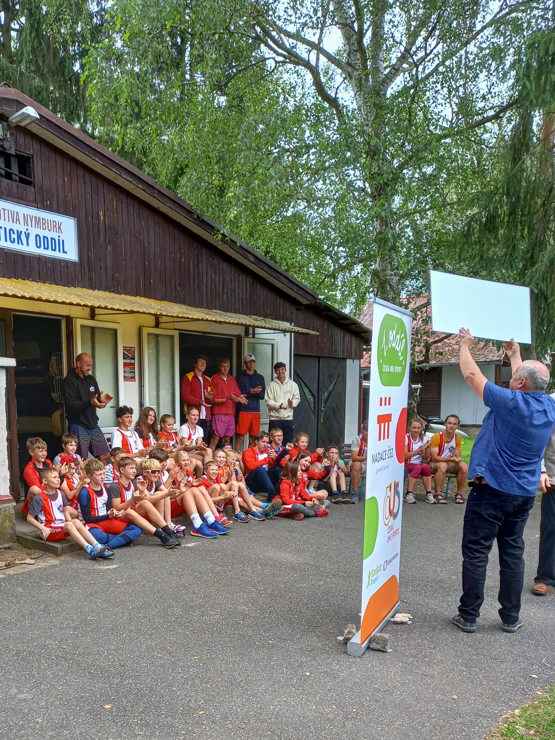 Česká unie sportu podpořila TJ Lokomotiva Nymburk  v rámci projektu První oddíl