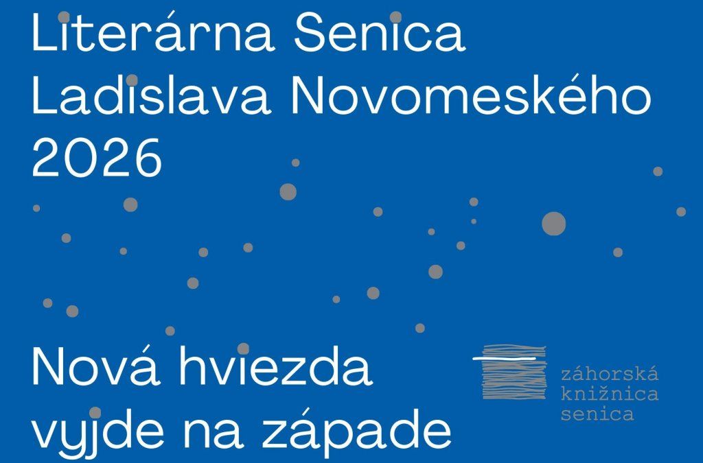 Zapojte sa do už XL. ročníka Literárnej Senice Ladislava Novomeského 2026