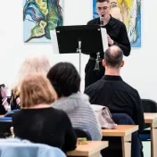 Vernisáž Aleny Sedlákovej (Alenis): TRBLIETANIE SVETIEL A AKVARELY