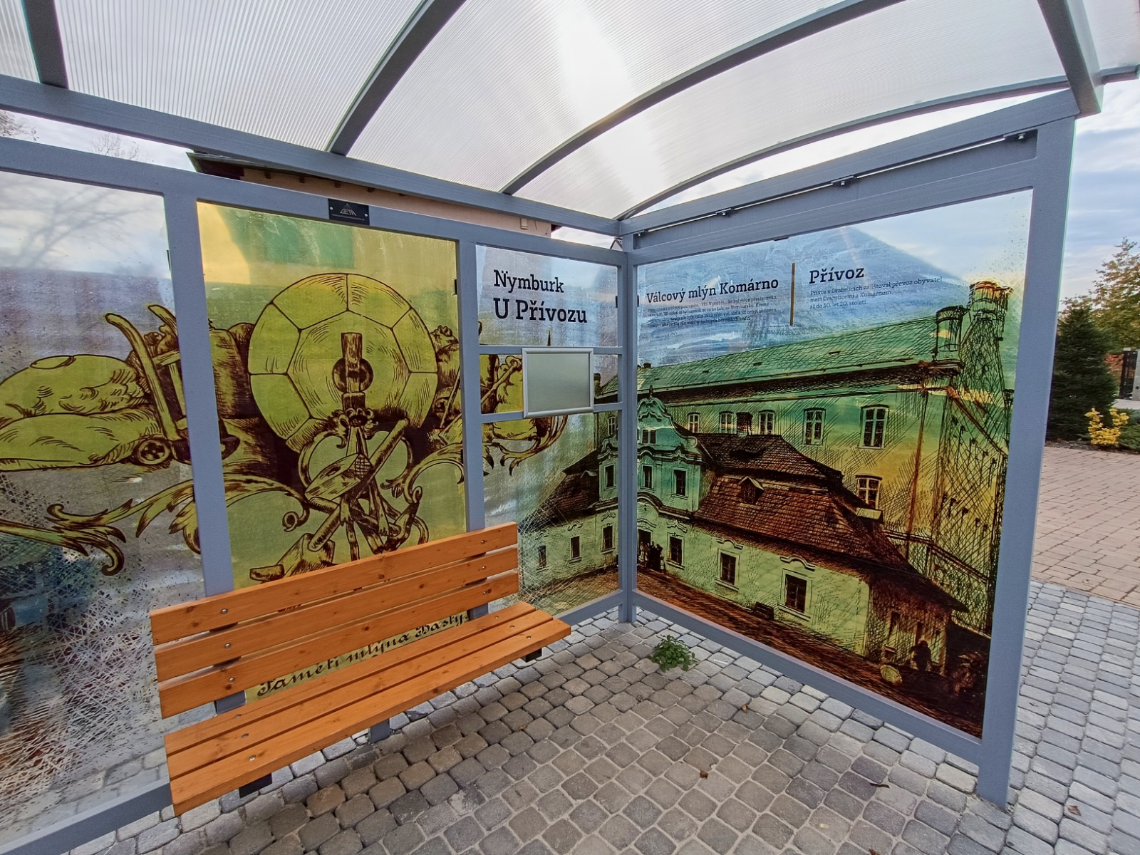 Zastávky v Drahelicích ožily příběhy místní historie