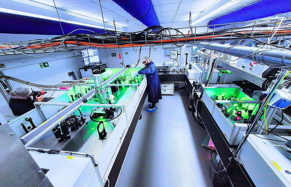 Starkfeld-Laser-Plasma-Physik HHU-Physik arbeitet mit europäischer Großforschungseinrichtung zusammen