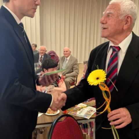 Mesto Senica s úctou privítalo svojich tohtoročných jubilantov