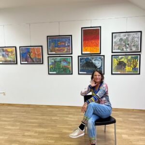 Výstava SZUŠ Ateliér v Labyrinte