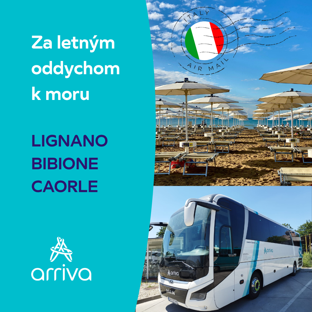 🌊 More, pláž a pohoda – ponuka jednodňových zájazdov do Talianska 🇮🇹