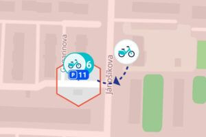 Stanovište arriva.bike na Jánošíkovej ulici je premiestnené