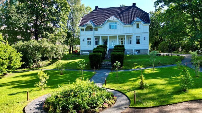 Historievandring i Trosterudparken - med nye kulturhistoriske skilt