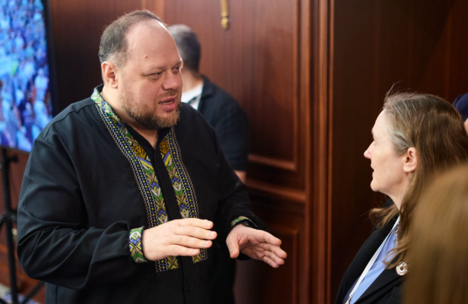 Руслан Стефанчук обговорив із ОБСЄ безпекову ситуацію в Україні та притягнення росії до відповідальності