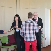 Rektor prijal jubilantov: Poďakoval im za roky práce a oddanosti