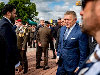 Predseda vlády SR Robert Fico na medzinárodnom veľtrhu IDEB