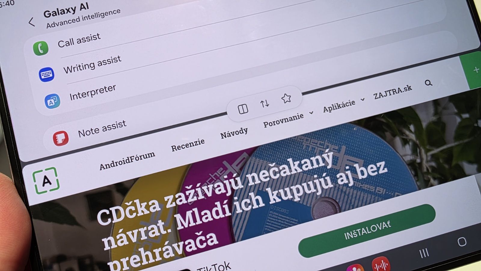 Samsung Galaxy Z Fold8 dostal tri nenápadné vylepšenia
