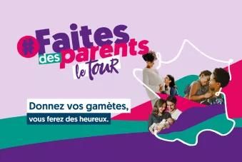 Sensibilisation au don de gamètes : la tournée "Faites des parents" fait étape à Brest !