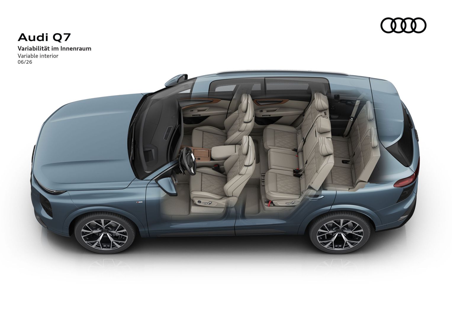 Third generation of the successful SUV: new Audi Q7 combines versatility and performance