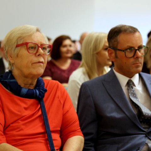 Slávnostné zastupiteľstvo vzdalo poctu Jánovi Petrovi a Miloslavovi Chomovi