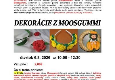 NIEČO PRE KREATÍVCOV: PRIDAJTE SA K TVORIVÝM DIELŇAM PRE CELÚ RODINU