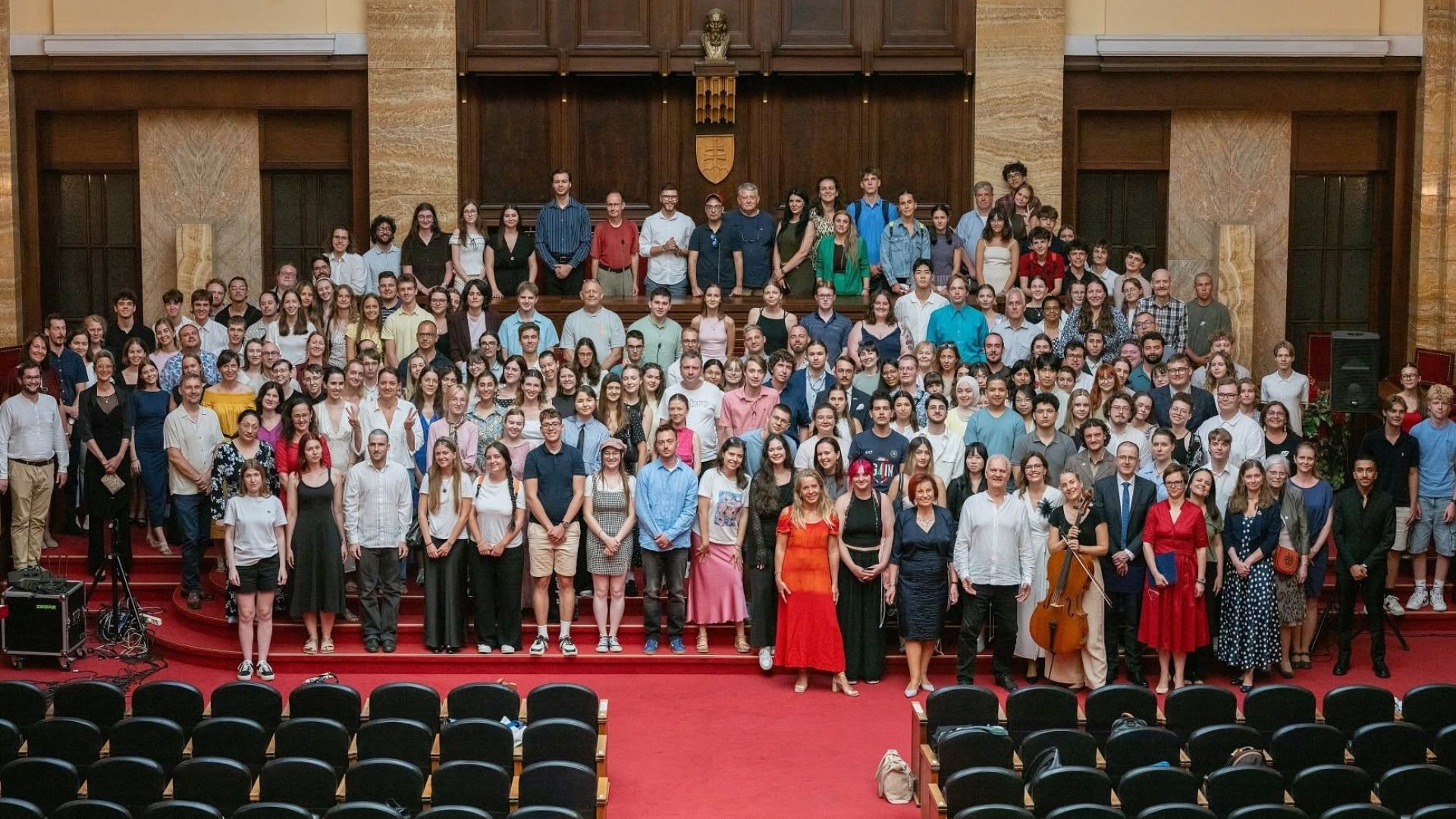 Slávnostné otvorenie 62. ročníka letnej školy Studia Academica Slovaca a 3. ročníka Letnej školy pre krajanov-stredoškolákov