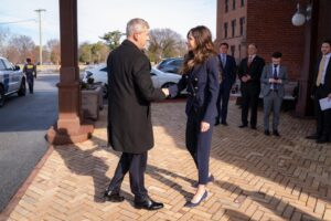 Întrevedere la Departamentul pentru Securitate Internă al Statelor Unite între Viceprim-ministrul Cătălin Predoiu și Secretarul pentru Securitate Internă al SUA, Kristi Noem