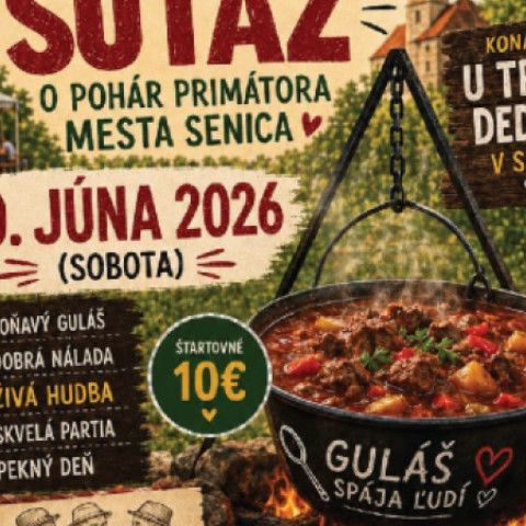 Súťaž vo varení guláša o pohár primátora