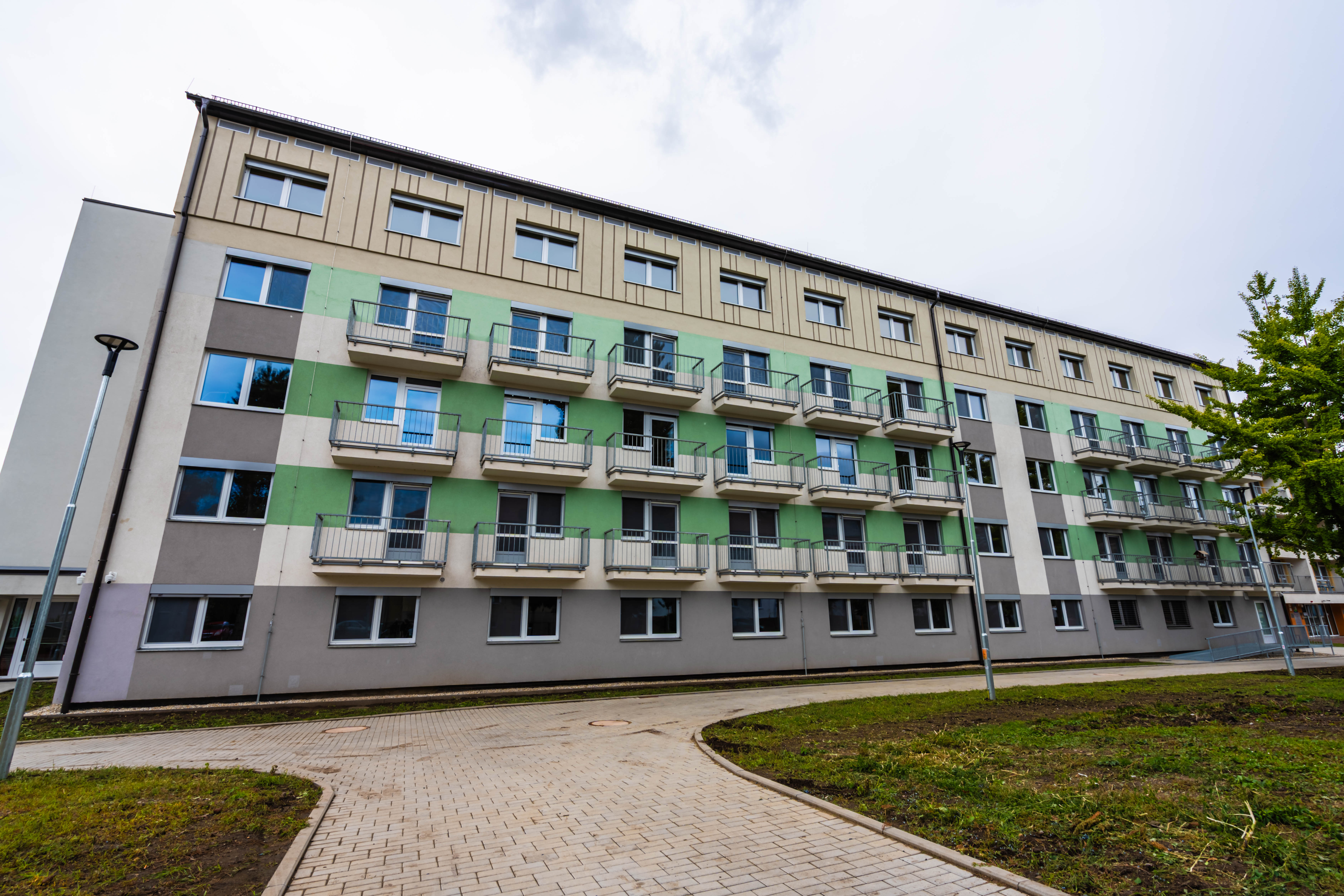 Oprava lůžkové části břeclavského domova seniorů je hotová