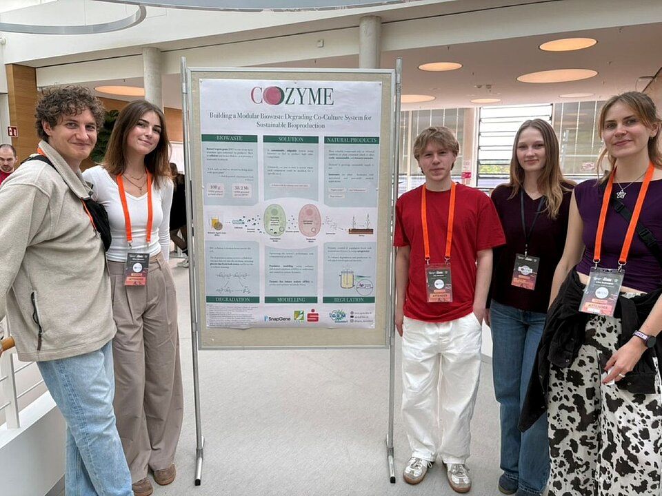 iGEM-Team 2026 der HHU Nachhaltige Bioproduktion aus Biertreber