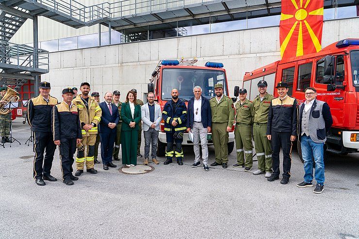 Feuerwehrpartnerschaft Tirol-Kroatien-Nordmazedonien weiter ausgebaut