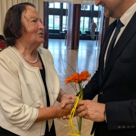 Mesto Senica s úctou privítalo svojich tohtoročných jubilantov