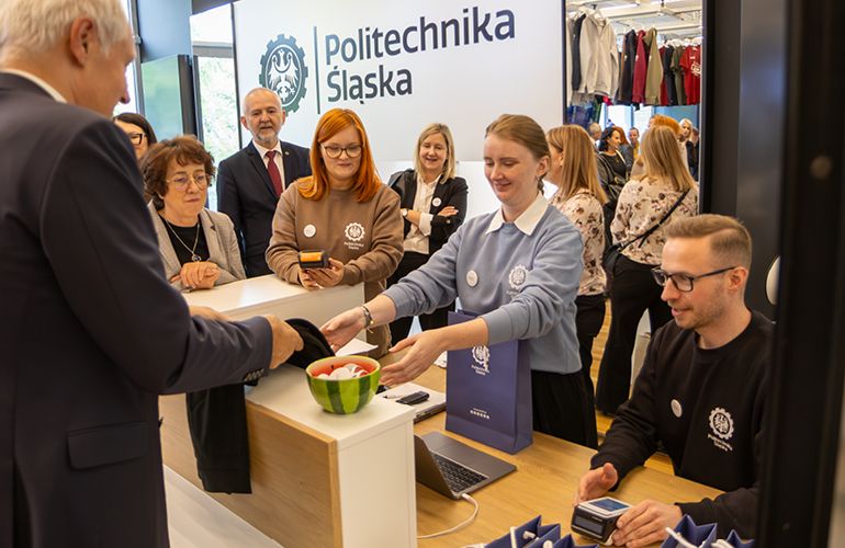 Boutique Politechniki Śląskiej już otwarty!