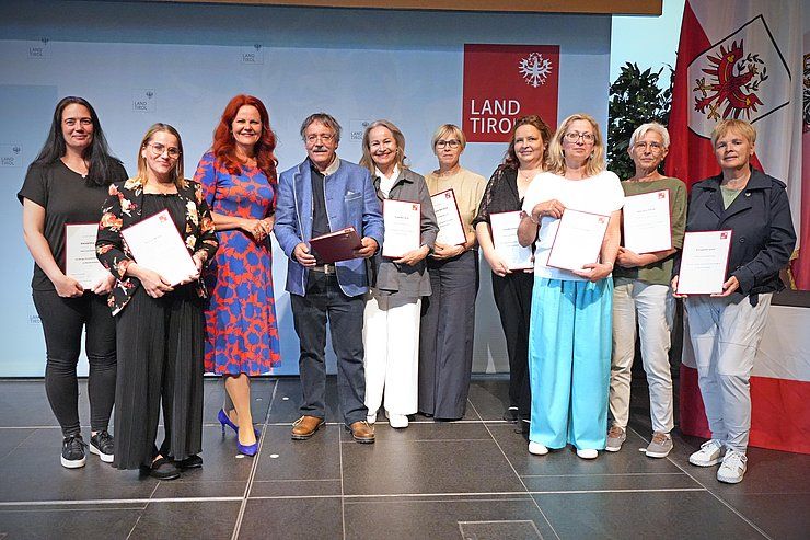 117 Ehrungen: Tirols Büchereien leben vom Ehrenamt