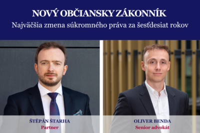 Nový Občiansky zákonník: Najväčšia zmena súkromného práva za šesťdesiat rokov
