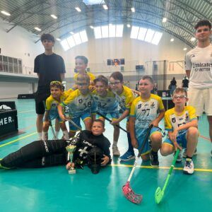 Seneckí florbalisti z klubu Sunlakers SENEC ovládli turnaj v Záhorskej Bystrici
