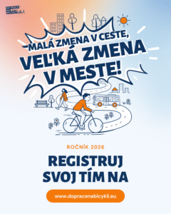 Registrácia do kampane Do práce na bicykli 2026