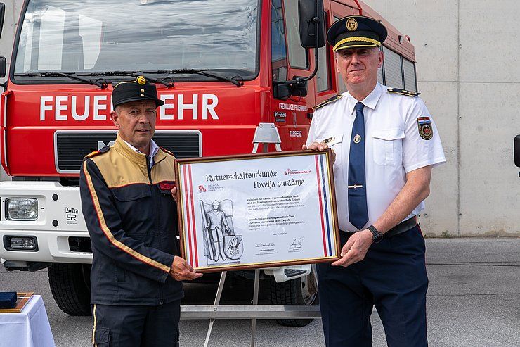 Feuerwehrpartnerschaft Tirol-Kroatien-Nordmazedonien weiter ausgebaut