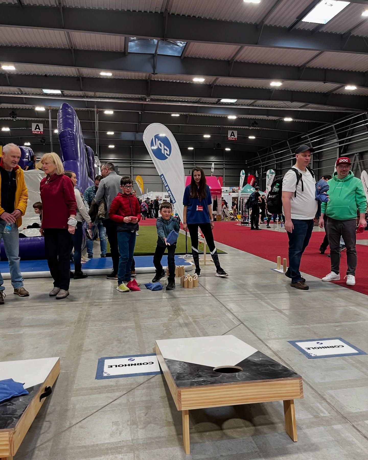 ČASPV poprvé na veletrhu SPORT EXPO! Návštěvníci si vyzkoušeli netradiční sporty a užili si spoustu zábavy