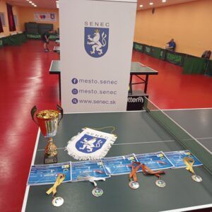Poháre mesta Senec rozdané: Stolnotenisová sezóna vyvrcholila vo veľkom štýle