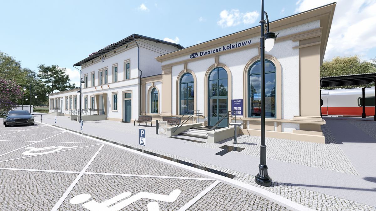 Kolejny etap modernizacji dworca w Oławie