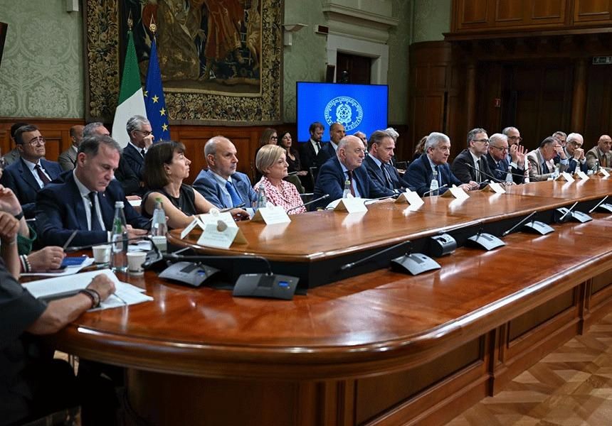 Piano Mattei per l'Africa, riunione della Cabina di regia a Palazzo Chigi